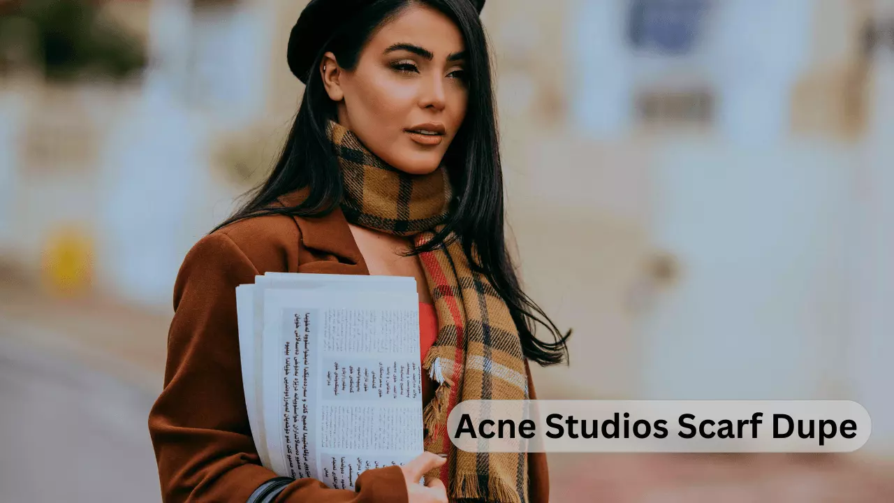 Acne Studios Scarf Dupe Simple Fashion Alternative