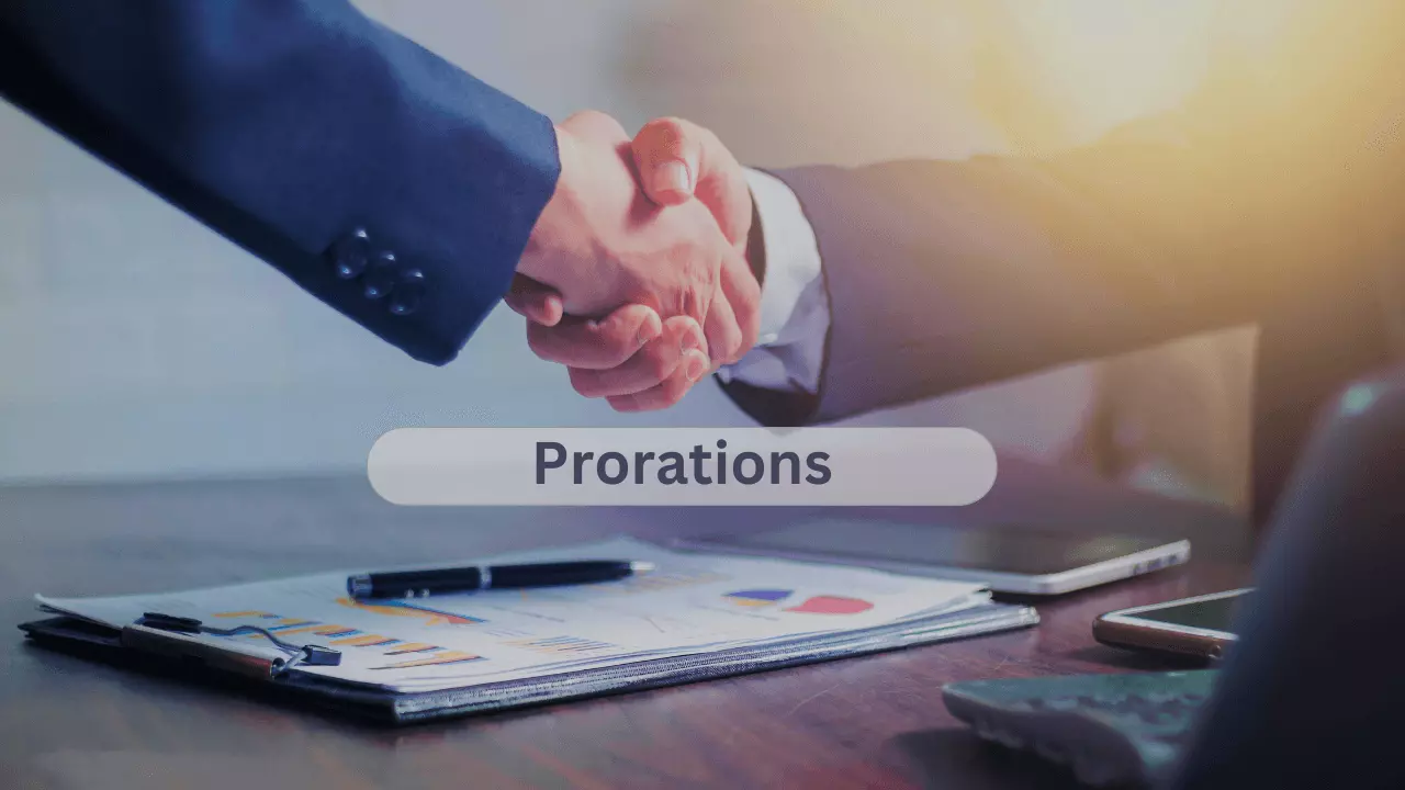 Prorations Fair Solutions in Business Deals